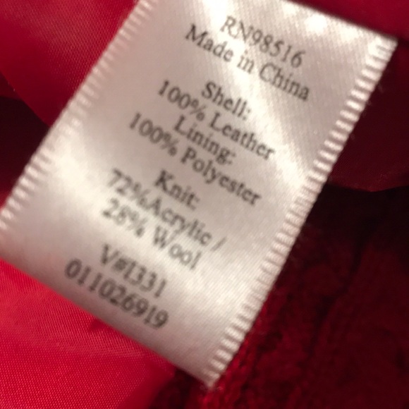 Coldwater Creek petite red suede jacket - Picture 5 of 13